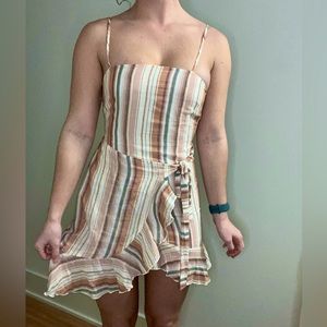 Oh polly mini wrap dress